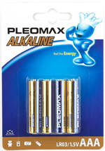 Алкалиновая батарейка Pleomax LR03-4BL, 4шт