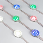 Модуль управляемый DMX-F10-D50 24V Rgbw (2W, IP68, 120 deg) (RGB), 60шт