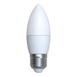 Led-c37-11w/nw/e27/fr/nr лампа светодиодная. форма “свеча”, матовая. серия norma. белый свет (4000K). Картон. ТМ Volpe, 1шт