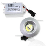 Светодиодный светильник Spot-SP41-1W (220V, 1W, круглый) (белый 6000K), 1шт