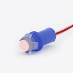 Светодиодный модуль герметичный прозрачный колпачок PIX LP-D9-50LED (12V, 0.2W, 100 Lm, IP65) (красный), 20шт