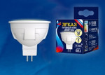 Led-jcdr 6w/ww/gu5.3/fr/dim plp01wh лампа светодиодная, диммируемая. форма «jcdr», матовая. серия яркая. теплый белый свет (3000K). Картон. ТМ Uniel, 1шт