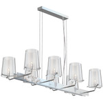 Подвесной светильник Landmark G9x8 MOD040PL-08CH, 1шт