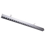 Светодиодный линейный прожектор, 36LED синий, 1000*40*48, 36W 85-265V, IP65, LL-890, 1шт