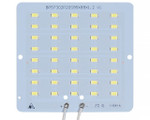 Светодиодная плата 96x90x1.2 мм 2P20S 300 мА SMD 5730 (дневной белый 4000K), 1шт