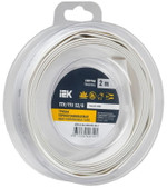 Трубка термоусадочная ТТУ нг-LS 12⁄6 бел. (уп.2м) IEK UDR12-012-006-002-K01-T, 1УП.2 м