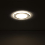 Светильник Ceiling light-5W (диаметр 120 мм) белый корпус 375m 220v RA80 (теплый белый 3000K), 1шт