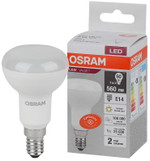 Лампа светодиодная LED Value LV R50 60 7SW/830 7Вт рефлектор матовая E14 230В 10х1 RU OSRAM 4058075581661, 1шт