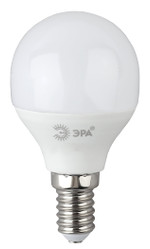 Лампочка светодиодная ЭРА RED LINE LED P45-10W-827-Е14 R E14 / Е14 10Вт шар теплый белый свет, 1шт