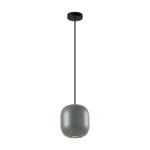 5060/1EA PENDANT ODL24 313 темн.зеленый/черный/металл Подвес GU10 LED 4W COCOON, 1шт