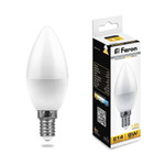 Лампа светодиодная LB-570 Свеча E14 9W 2700K, 1шт