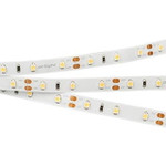 Светодиодная лента RT-A60-8mm 12V CRI98 (4.8 W/m, IP20, 2835, 5m) (теплый белый 3000K), 5м