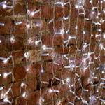 Гирлянда Светодиодный Дождь 2х3м, 600 LED БЕЛЫЙ, прозрачный ПВХ, IP65, постоянное свечение, 230В соединяется NEON-NIGHT (нужен шнур питания 303-500-1), 1шт