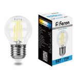 Лампа светодиодная, (11W) 230V E27 6400K прозрачная, LB-511, 1шт