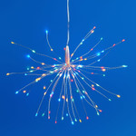 Uld-h3030-150/dta/3aa/rc multi ip20 fireworks фигура светодиодная «фейерверк» на батарейках 3aa (не в/к), 30х30см. Подвесная. 120 светодиодов. Разноцветный свет. Пульт ДУ (в/к). Провод прозрачный. TM Uniel, 1шт