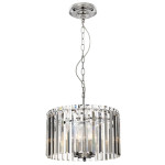 Citilux Джейн CL306141 Хрустальная подвесная люстра Хром, 1шт