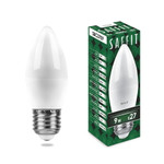Лампа светодиодная, 9W 230V E27 4000K, SBC3709, 1шт