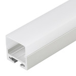 Профиль с экраном SL-Line-2011M-2500 Anod+opal Square, 1шт