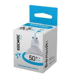 Лампа светодиодная GU10 6.5Вт 220В 4500К Космос LkecLED6.5wGU10C45, 1шт
