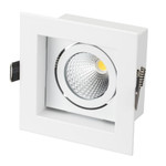 Светильник CL-Kardan-S102x102-9W (WH, 38 deg) (дневной белый 4000K), 1шт