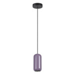 5053⁄1 PENDANT ODL24 311 черный/сиреневый/металл Подвес GU10 LED 4W OVALI, 1шт