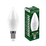 Лампа светодиодная, 9W 230V E14 6400K C37, SBC3709, 1шт