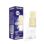 Лампа светодиодная 6Вт Capsule 4000К G9 220-240В TOKOV ELECTRIC TKE-G9-6-4K, 1шт