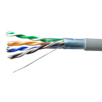Кабель витая пара F/UTP кат.5E 4х2х24AWG solid Cu LSZH нг(А)-HF In. Standard (м) SUPRLAN 01-1023-1, 1м
