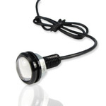 Светодиодный Spot на болте D23-2W-Black (12V, 23mm, черный) (белый 6000K), 1шт