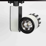 Светодиодный светильник трековый LDD-145-30, черно-белый корпус (30W, 220V) (белый 6000K), 1шт