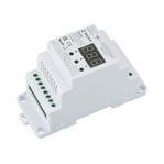 Intelligent arlight диммер smart-dali-104-62-addr-dim-dt6-din white (12-24V, 4x5A), 1шт