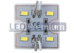 Светодиодный модуль 4 LED 5630 0,72 Вт (белый 6000K), 1шт