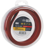 Трубка термоусадочная ТТУ нг-LS 12⁄6 красн. (уп.2м) IEK UDR12-012-006-002-K04-T, 1УП.2 м