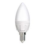 LED-C37 7W/6500K/E14/FR PLP01WH Лампа светодиодная. Форма «свеча», матовая. Серия ЯРКАЯ. Дневной белый свет (6500K). Картон. ТМ Uniel, 11