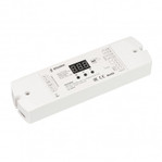 Intelligent arlight декодер smart-dmx512-204-62-rgbw-rdm-suf (12-48V, 4x350-1200mA), 1шт