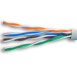 Кабель витая пара U/UTP кат.5E 4х2х24AWG solid Cu LSZH нг(А)-HF In. Standard (м) SUPRLAN 01-0320-1, 1м