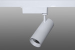 Трековый светодиодный светильник DT-182 (30W, 3000K, однофазный, белый корпус), 1шт