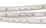 Светодиодная лента RTW 2-5000PS 24V 2x (5060,300LED,LUX) (теплый белый 3000K), 5м
