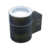 UUL-S91A 50W/GX53 IP65 BRONZE Светильник уличный, под лампу GX53. Архитектурный накладной. Корпус бронза. TM Uniel, 1шт