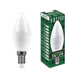 Лампа светодиодная, 11W 230V E14 4000K, SBC3711, 1шт