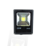 Светодиодный прожектор Slim-20W-BK, LUX (220V, 20W, черный корпус, IP65, белый), 1шт