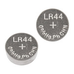 Батарейка часовая LR44, 1,5В, 2 шт (AG13, LR1154, G13, A76, GP76A, 357, SR44W) блистер REXANT, 2шт