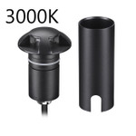 6662/3GL3 NATURE ODL25 черный/металл Встраиваемый грунтовый светильник IP67 LED 3W 4000K 12V/24V WALD (нужен драйвер 357781⁄357782), 1шт