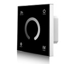 Панель SMART-P4-DIM-G-IN Black (12-24V, 4x3A, Sens, 2.4G), 1шт