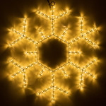 Фигура ARD-SNOWFLAKE-M5-600x600-360LED Warm (230V, 20W), 1шт