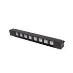 Светильник трековый светодиодный GD-DX-20 2L PXN5 (220V, 20W, day white, 342mm, черный корпус) (дневной белый 4000K), 1шт