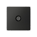 Розетка телевизионная оконечная TV ArtGallery 1дБ механизм базальт SE GAL001491, 1шт