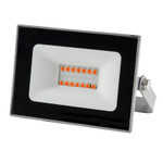 Ulf-q516 10w/red ip65 220-240в grey прожектор светодиодный. красный свет. корпус серый. tm volpe, 1шт