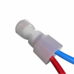 Концевая изолированная заглушка КИЗ-6, ø 4,8 мм (3,0-8,0 мм²) REXANT, 100шт