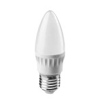 Лампа светодиодная 71 634 OLL-C37-8-230-2.7K-E27-FR 8Вт свеча 2700К тепл. бел. E27 560лм 176-264В ОНЛАЙТ 71634, 1шт